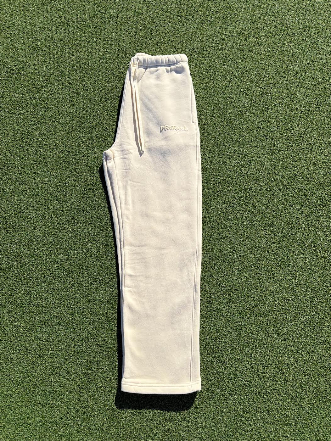 Cream Sweatpants