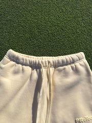 Cream Sweatpants