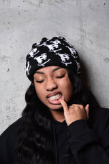 Black Scattered "P"beanie