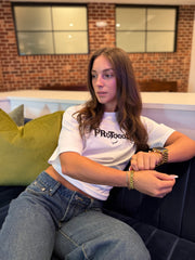 White Stitched PRotocoL tee