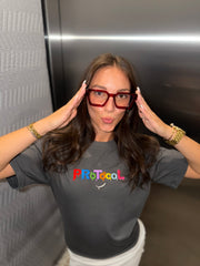 Stitched Multicolor Tee