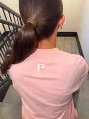 Stitched Pink tee