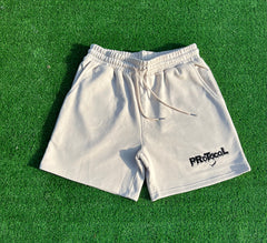 Cream PRoTocoL shorts