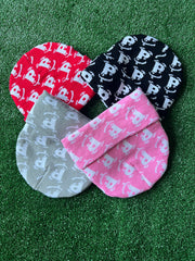 Pink Scattered "P" beanie