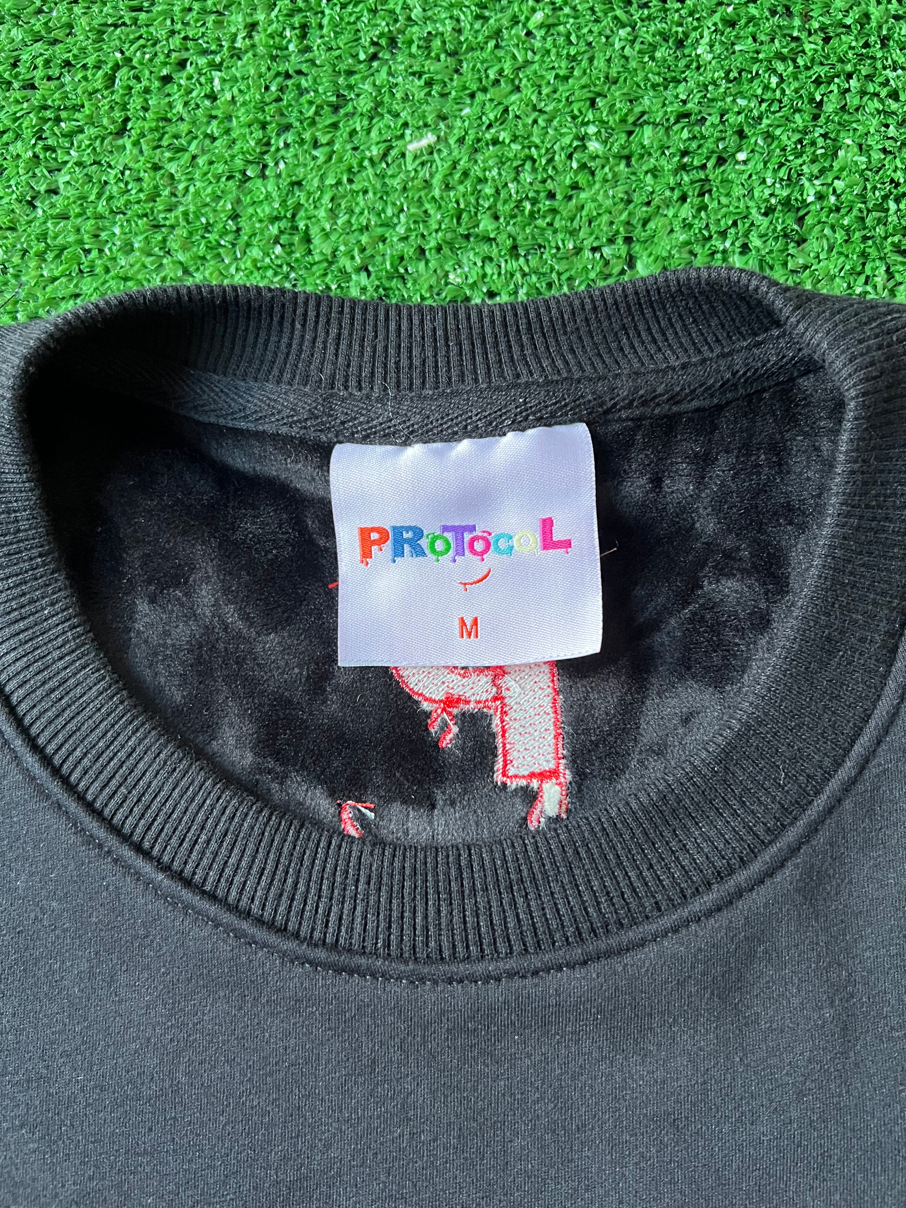 Black Multicolor PRoTocoL Sweatshirt