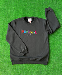 Black Multicolor PRoTocoL Sweatshirt