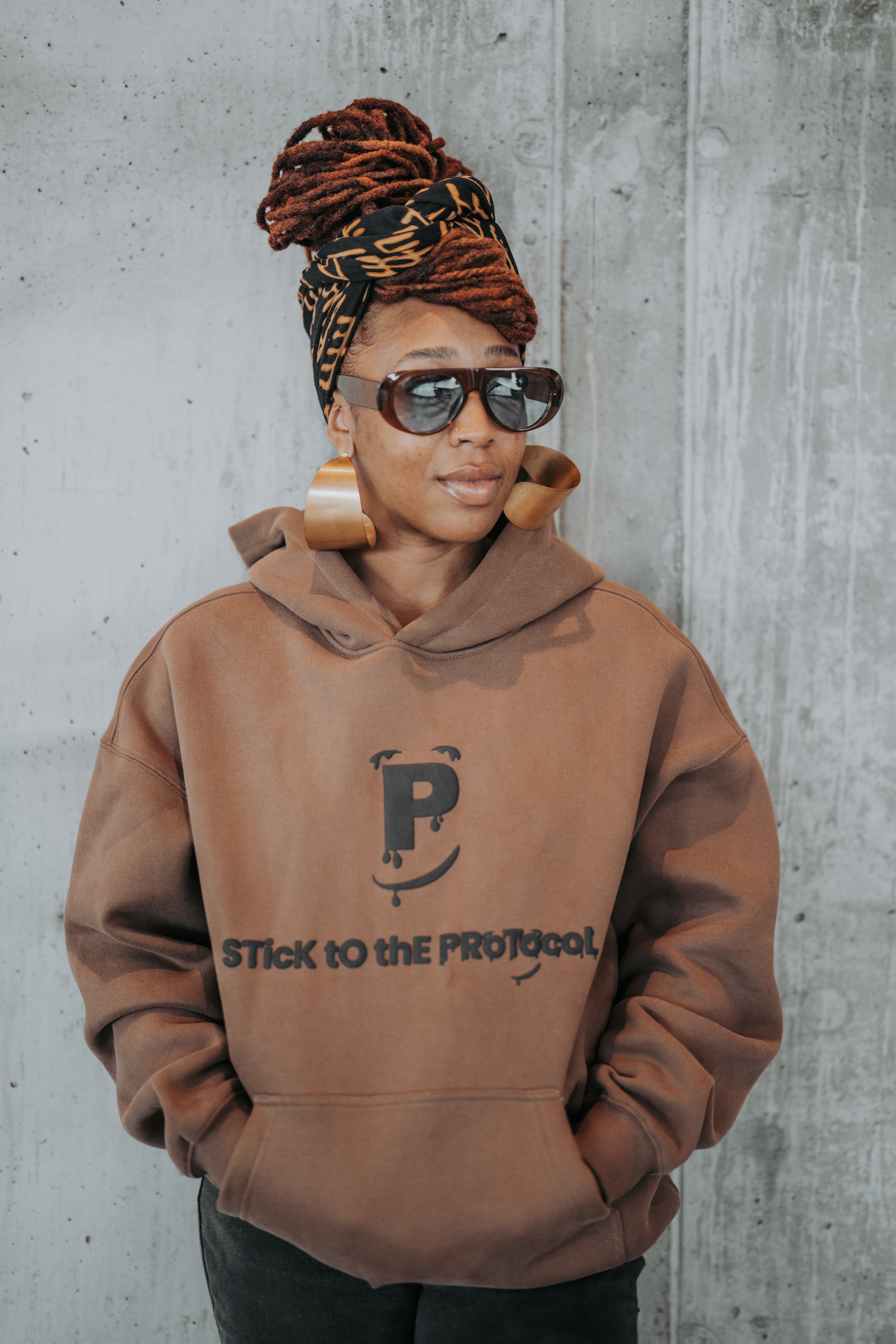 Mocha PRoTocoL hoodie