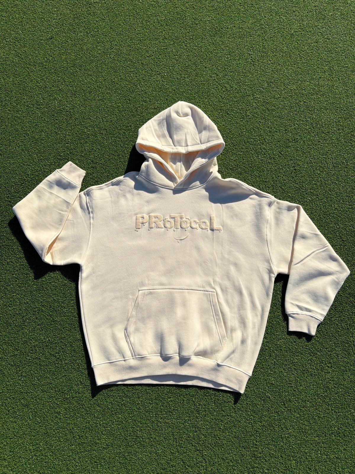 Cream Hoodie
