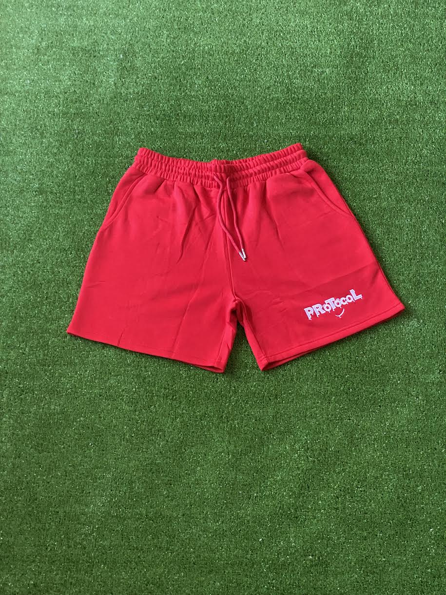 Solid Red PRoTocoL shorts