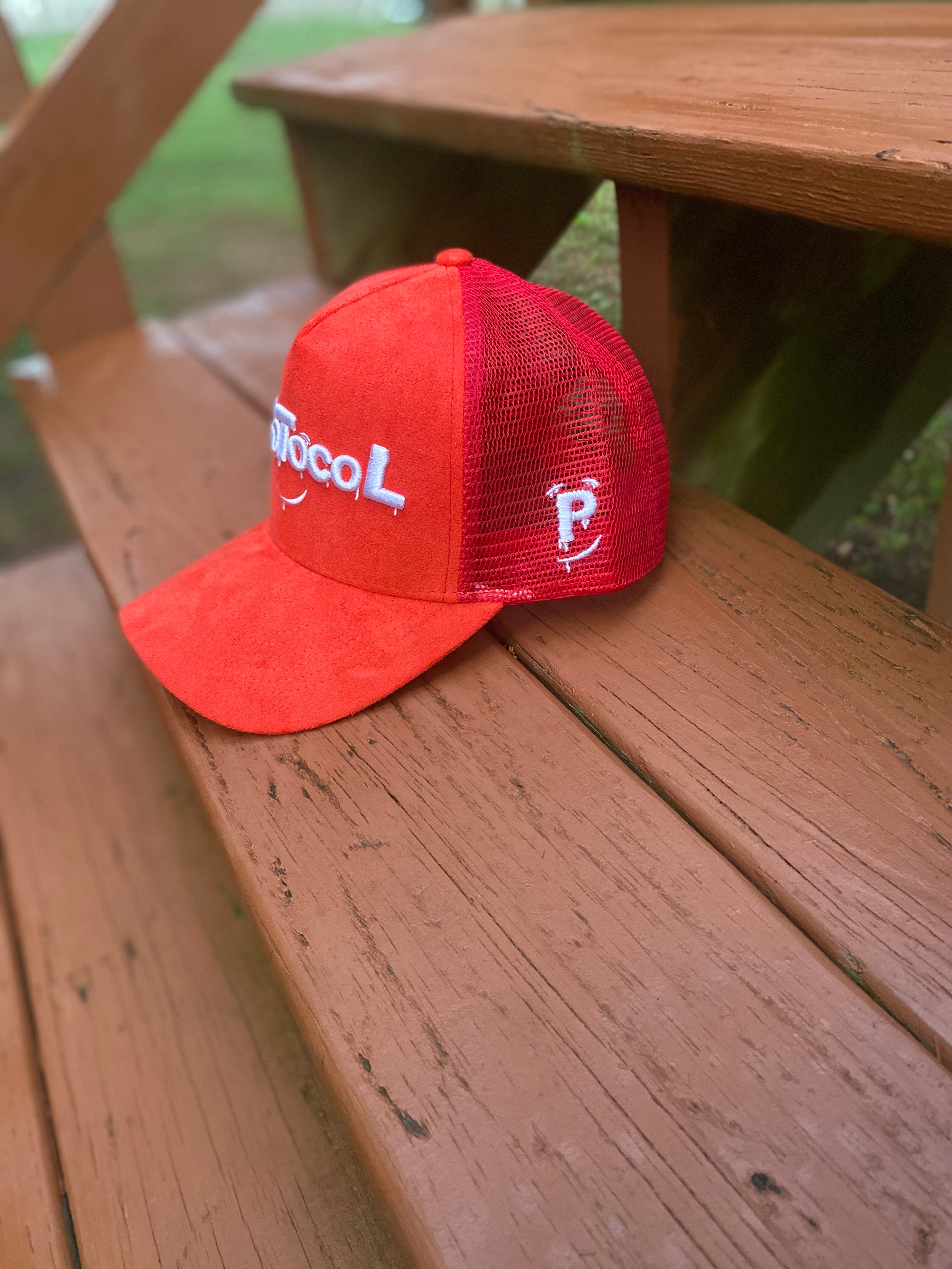 Red Suede PRoTocoL Hat