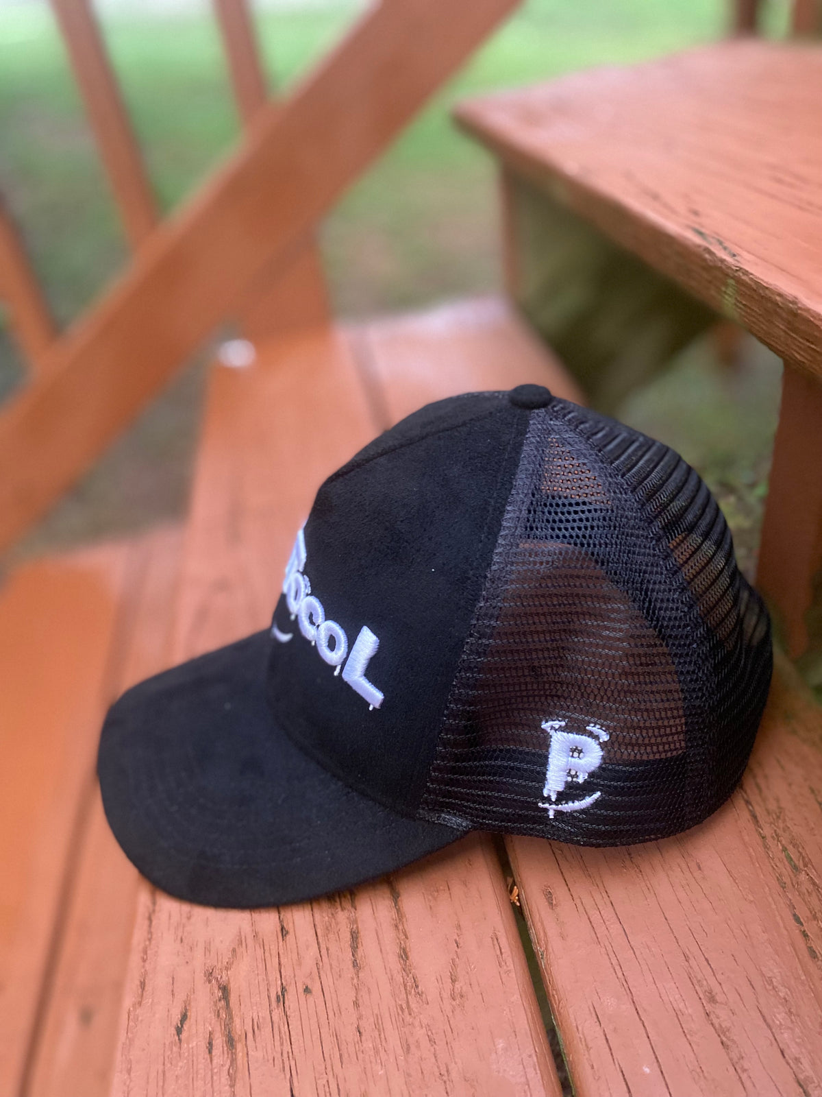 Black Suede PRoTocoL Trucker Hat