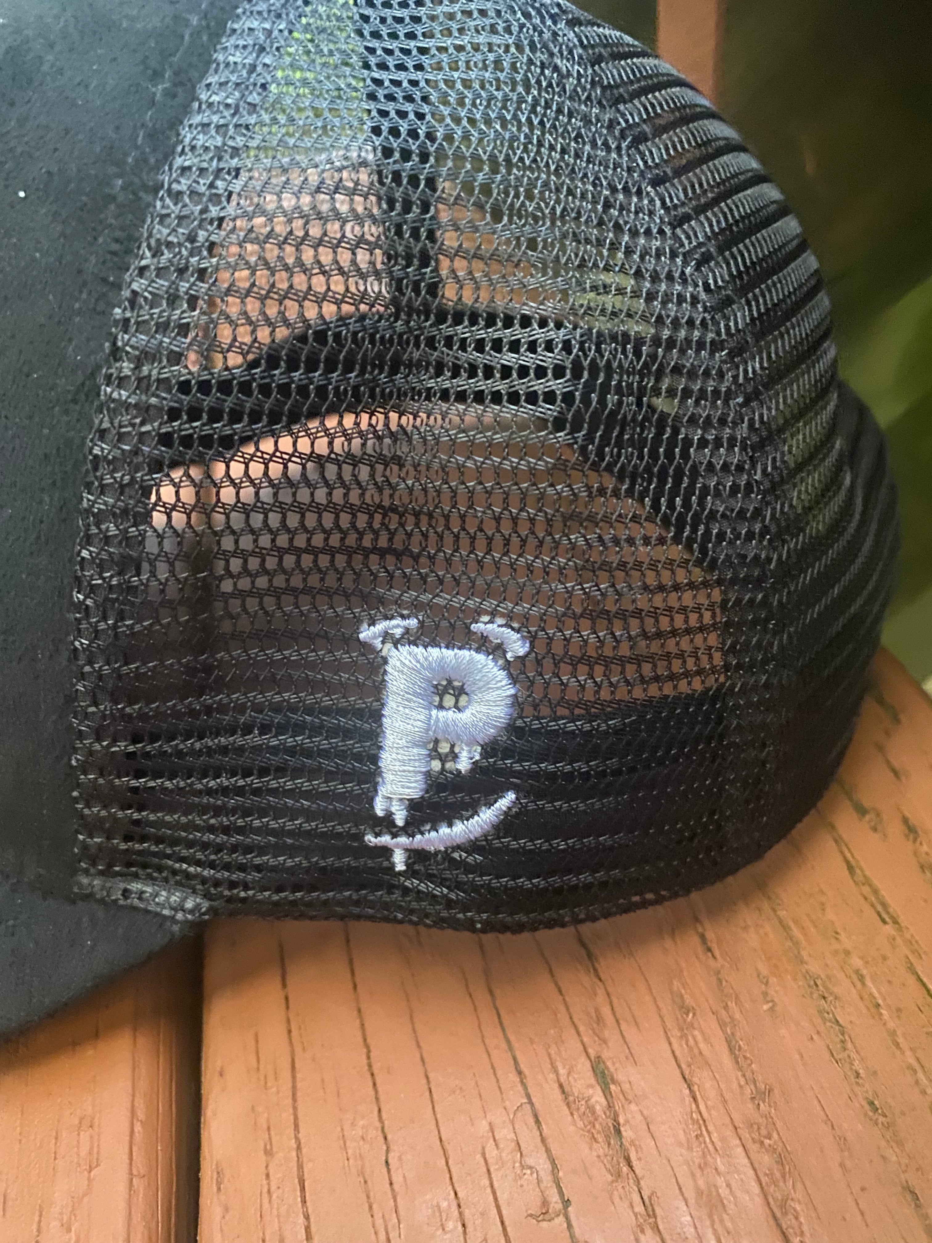 Black Suede PRoTocoL Trucker Hat