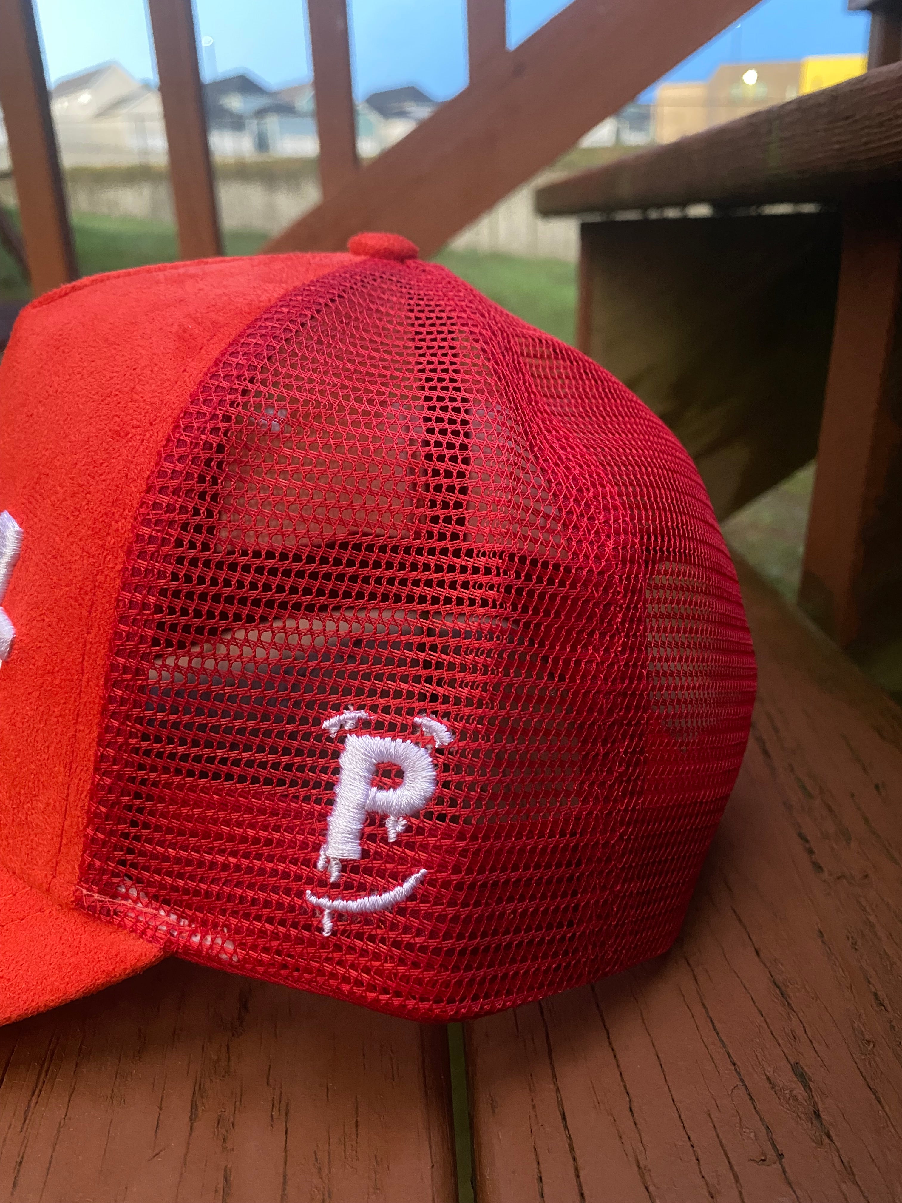 Red Suede PRoTocoL Hat